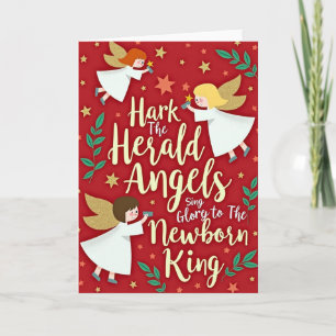 Hark The Herald Angels Sing Karte