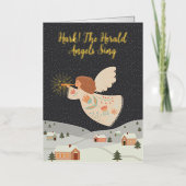 Hark the Herald Angels Sing Weihnachten (Vorderseite)