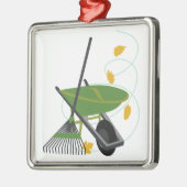 Harken im Spaß Ornament Aus Metall (Links)