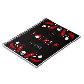 Harker - Dracula-Notebook Notizblock (Linke Seite)