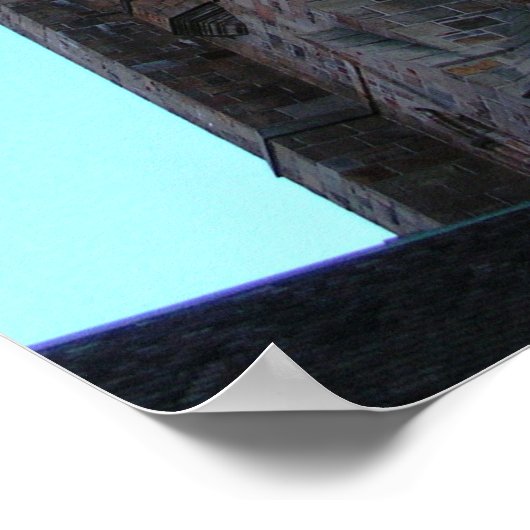 Harkness Tower Yale Poster (Ecke)