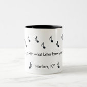 Harlan KY Lyrics Inspirierte Kaffeetasse (Mittel)