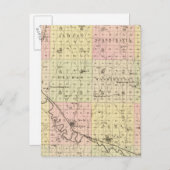 Harlan Landkreis, Nebraska Postkarte (Vorne/Hinten)