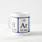 Harland Periodenname Tasse (Vorderseite Links)