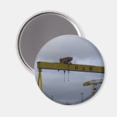 Harland & Woolfe Cranes Magnet (Vorderseite/Rückseite)