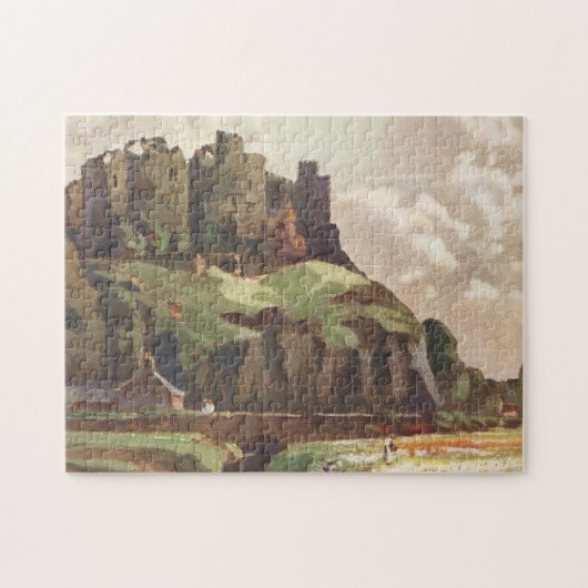 Harlech Schloss I, Wales Puzzle (Horizontal)