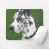 Harlekin-Däne Mousepad (Mit Mouse)
