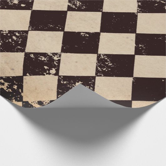 Harlekin Decoupage Plakat Geschenkpapier (Ecke)