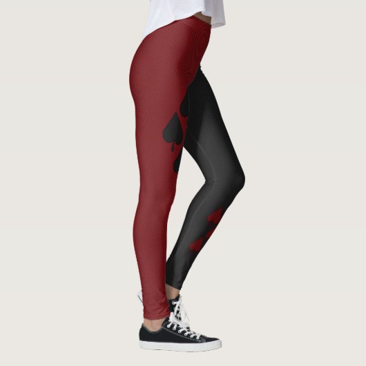 Harlekin der Spaten Leggings (Rechts)