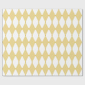 Harlekin-Diamant-Muster Geschenkpapier (Flach)