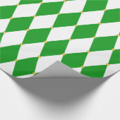 Harlekin-Diamant-Muster Geschenkpapier (Ecke)