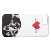 Harlekin-Dogge-Welpe Case-Mate iPhone Hülle (Rückseite (Horizontal))