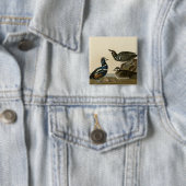 Harlekin-Ente Button (Beispiel)