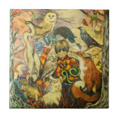 Harlekin Fliese (Vorderseite)