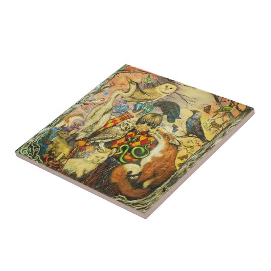 Harlekin Fliese (Seite)