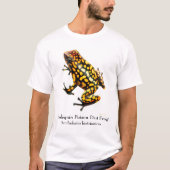 Harlekin-Gift-Pfeil-Frosch-T - Shirt (Vorderseite)
