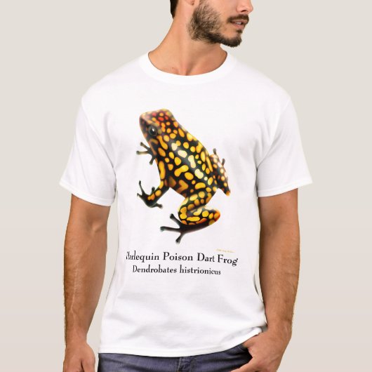 Harlekin-Gift-Pfeil-Frosch-T - Shirt (Vorderseite)