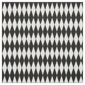 Harlekin-große Schwarzweiss-Diamanten Stoff (Muster)