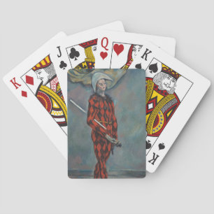 Harlekin (Joker) (von Paul Cézanne) Spielkarten