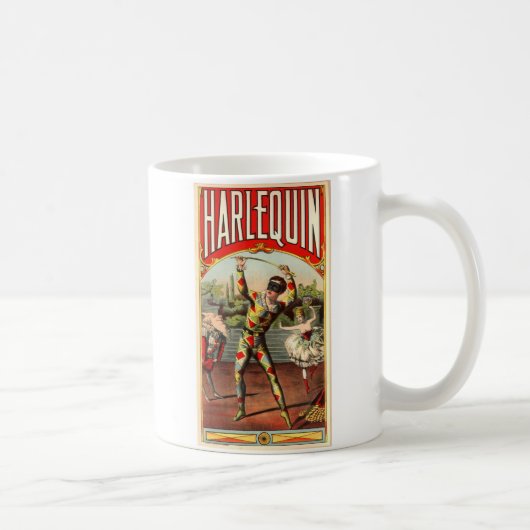 Harlekin Kaffeetasse (Rechts)