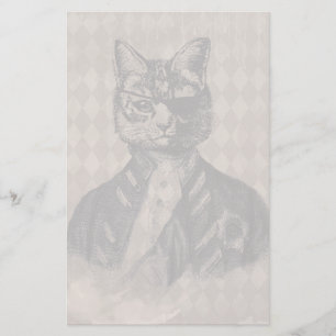 Harlekin-Katzen-Schmutz Briefpapier