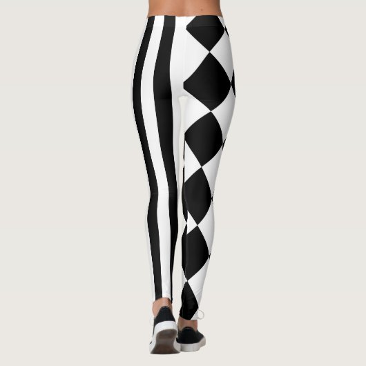Harlekin-Leggings Leggings (Rückseite)