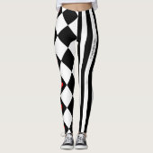 Harlekin-Leggings Leggings (Vorderseite)
