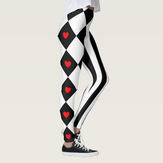 Harlekin-Leggings Leggings (Rechts)