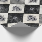 Harlekin mit Allsehende-Augen-Geschenkpapier Geschenkpapier (Ecke)