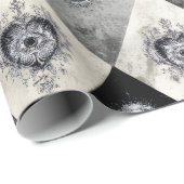 Harlekin mit Allsehende-Augen-Geschenkpapier Geschenkpapier (Rolleneckpunkt)