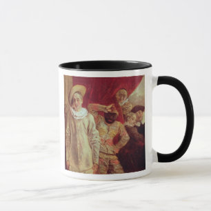 Harlekin, Pierrot und Scapin, Schauspieler von COM Tasse