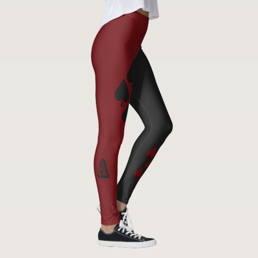 Harlekin-Pikass Leggings (Rechts)