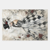 Harlekin-Romanze  Geschenkpapier Set (Vorderseite)