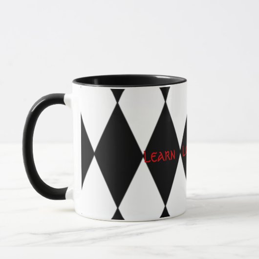 Harlekin-Tasse Tasse (Links)