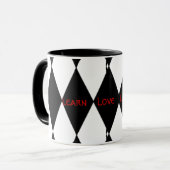 Harlekin-Tasse Tasse (Vorderseite Links)
