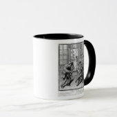 Harlekin und Scaramouche Tasse (VorderseiteRechts)