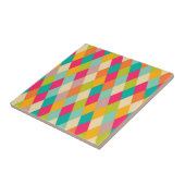 Harlekin Vintage-Muster Fliese (Seite)