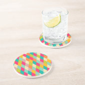 Harlekin Vintage-Muster Untersetzer (Seite)