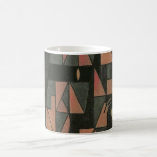 Harlekin von Juan Gris, Vintage Cubism Kunst Kaffeetasse