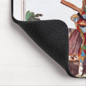 Harlekin zu Pferd Mousepad (Ecke)