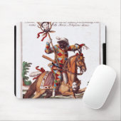 Harlekin zu Pferd Mousepad (Mit Mouse)