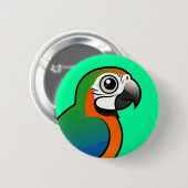 HarlekinMacaw Button (Vorne & Hinten)