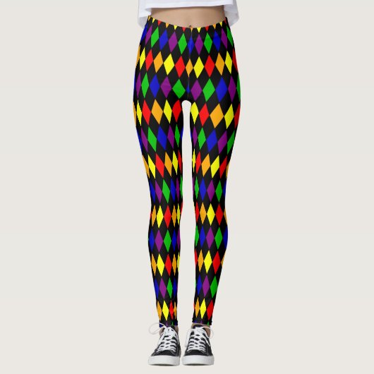 Harlekinstolz Leggings (Vorderseite)