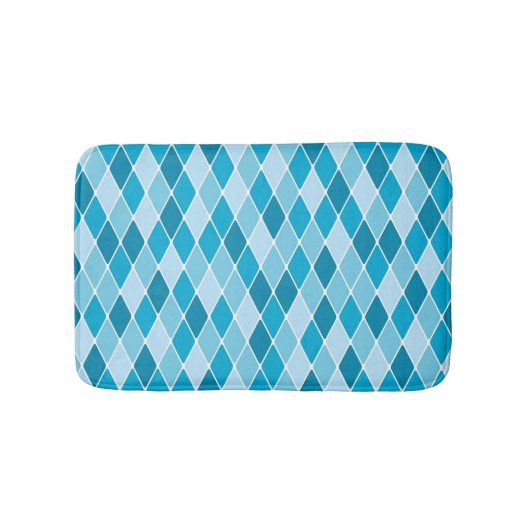 Harlekinwintermuster Badematte (Vorderseite)