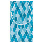 Harlekinwintermuster Kleine Geschenktüte (Rückseite)