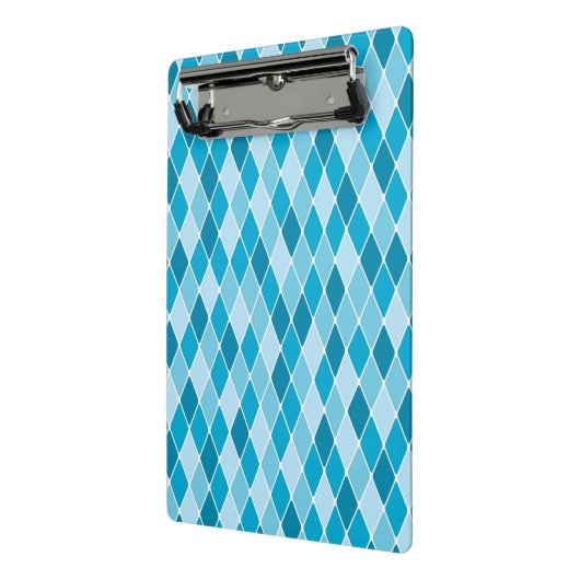 Harlekinwintermuster Mini Klemmbrett (Gewinkelt2)