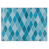 Harlekinwintermuster Schneidebrett (Vorderseite)