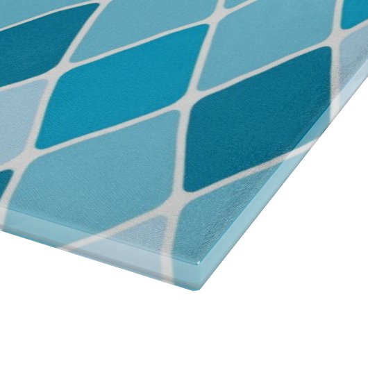 Harlekinwintermuster Schneidebrett (Ecke)