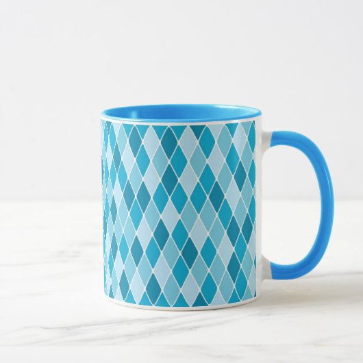 Harlekinwintermuster Tasse (Rechts)