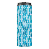 Harlekinwintermuster Thermosbecher (Rückseite)